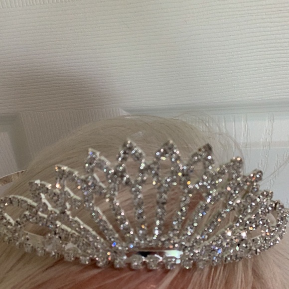 RHINESTONE TIARA - Picture 7 of 11